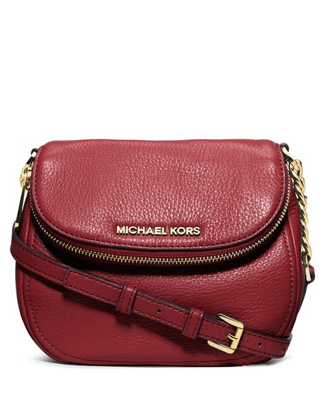 michael kors crossbody red bag